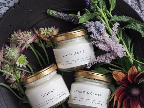 13種類の天然アロマの贅沢ソイキャンドル 5枚目の画像