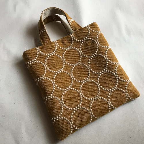 ミナペルホネン お散歩バッグc ミナペルホネン 生地使用 swan/forest