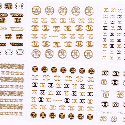 ネイルシール・ブランドロゴ☆6枚セット ネイルシール TaRaKO̤̮ 通販