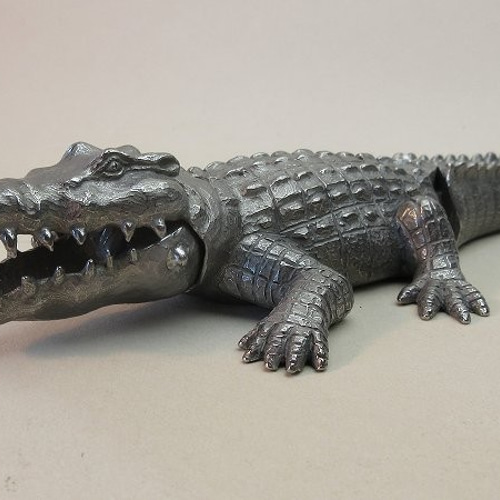 ワニ（大） 立体・オブジェ ムラナカヤスヒコ 通販 12681872｜Creema