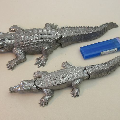 ワニ（大） 立体・オブジェ ムラナカヤスヒコ 通販 12681872｜Creema