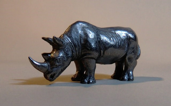 犀（W66) 立体・オブジェ ムラナカヤスヒコ 通販 5265784｜Creema