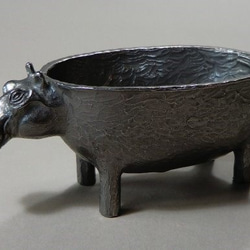 真鍮製 チェリー模様 アンティーク ジャルニディエール プランター