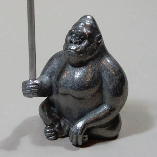 ゴリラのカード立て その他インテリア雑貨 ムラナカヤスヒコ 通販