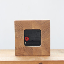 木の置時計　BLOCLOCK（ブロックロック） 3枚目の画像
