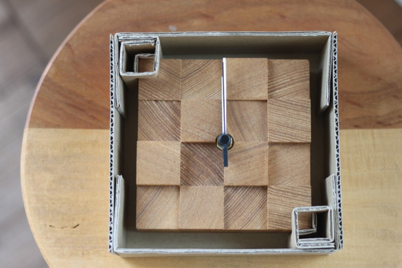木の置時計　BLOCLOCK（ブロックロック） 5枚目の画像