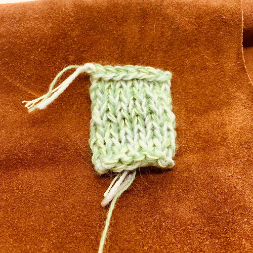 No.056 引き揃え毛糸（白緑；びゃくろく） 毛糸 ちょこmaru 通販