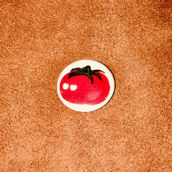 No.096 トマトのボタン 2枚目の画像