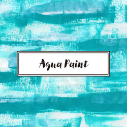 スマートフォンケース　アクアペイント / aqua paint ターコイズブルー 4枚目の画像