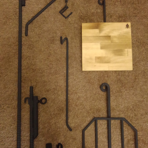 焚き火の番人(Hades) ランタンスタンド ランタンハンガー 焚火ハンガー