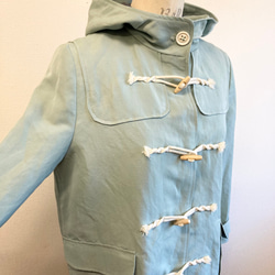 促銷價 ❤️ Duffle style 春季外套夾克 淺藍色內襯（尺碼不限 M ~ L） No. 11 第5張的照片