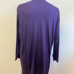 成人開衫❤️和服袖長開衫紫色（尺碼免費L~LL） 第20張的照片
