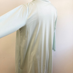 成人開衫 ❤️ 懸垂長款薄荷開衫（L ~ LL 碼） 第10張的照片
