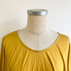 促銷價 ★ 蝴蝶袖 ❤️ 蝴蝶袖上衣 T 卹 Gustard 黃色（大小不限 L） 第3張的照片