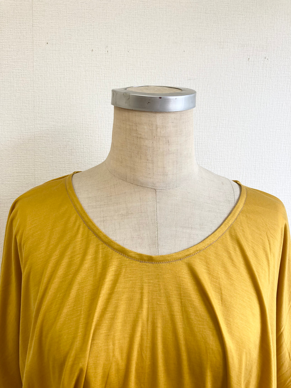 促銷價 ★ 蝴蝶袖 ❤️ 蝴蝶袖上衣 T 卹 Gustard 黃色（大小不限 L） 第3張的照片