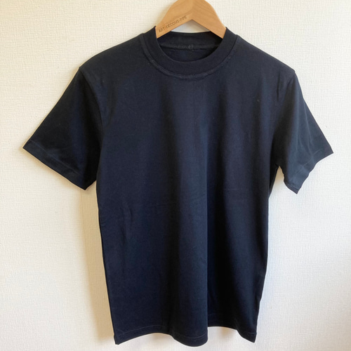 リメイクTシャツ❤️ボーダーフリルの半袖Tシャツ ネイビー