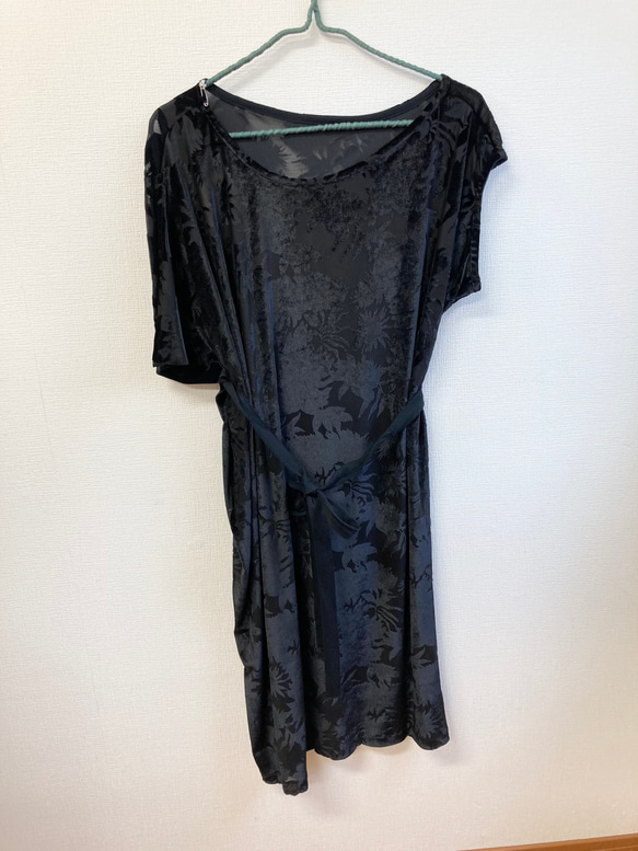 Creema秋の福袋 ❤️洋服4点、小物2点セット（黒、青） 4枚目の画像