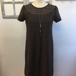 S～Mサイズ／黒鳥オディールをイメージした漆黒の長袖レースベロア