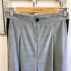 促銷價★柔軟絲絨❤️七分長款運動褲，絲絨材質灰色（M碼） 第3張的照片