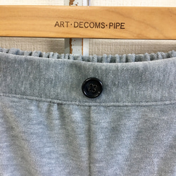 促銷價★柔軟絲絨❤️七分長款運動褲，絲絨材質灰色（M碼） 第4張的照片