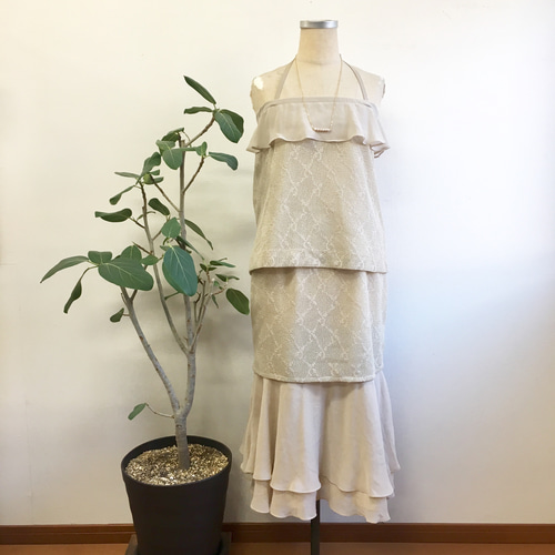 有松絞りリメイク ワンピース セットアップ上下 有松絞りリメイク