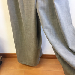 一件❗️成人Salopette❤️吊帶背心寬褲Salopette灰色（免費L〜LL） 第5張的照片