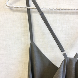 一件❗️成人Salopette❤️吊帶背心寬褲Salopette灰色（免費L〜LL） 第7張的照片