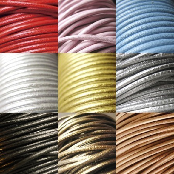 ハート型のリボン♪本革紐編み【首輪orチョーカー】[お好きな色の革編み]クロムハートリボン　クラシカルレトロ 5枚目の画像