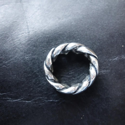 Jumbo Silver Chain Ring 4枚目の画像