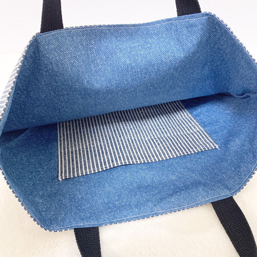 送料無料❤【入園・入学】飽きないシンプルデニム＆ヒッコリーお買い得