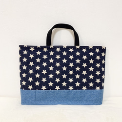 送料無料❤【入園・入学】飽きないシンプルデニム＆ヒッコリーお買い得