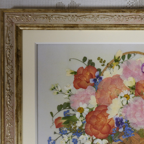 個展出品作 押花 額付き 在庫処分バザール 382c17a36216c670c841088413ae92