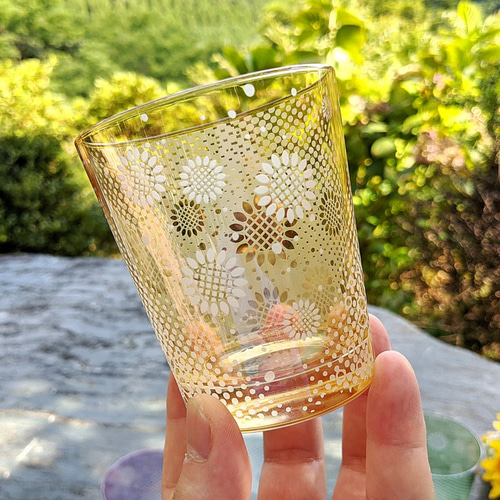 夏空と向日葵　F10 キャンバス　アクリル画 夏空と向日葵F10 キャンバスアクリル画