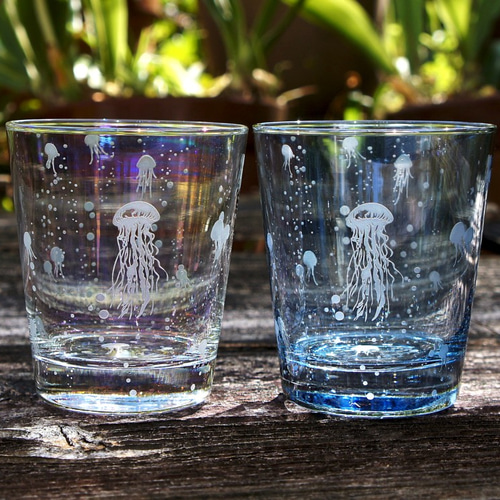 ゆらゆら癒しクラゲ（彩舞海月） グラス ART空（アートクー） 通販