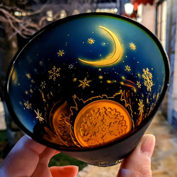 【再販】蒼橙冬朧（Moon snowflake） 10枚目の画像