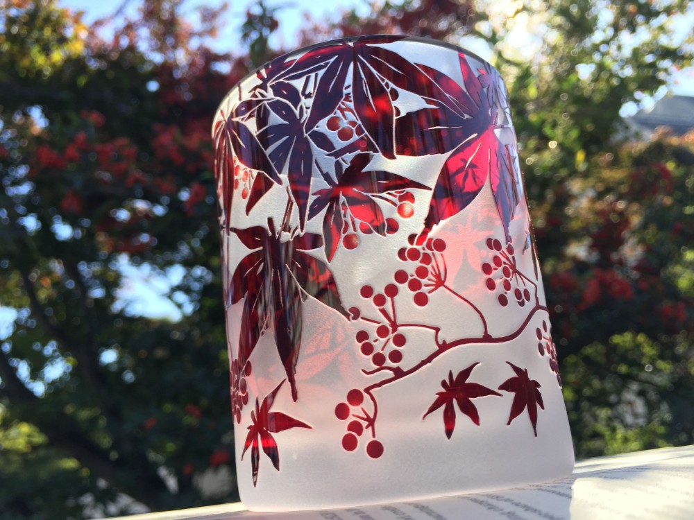 楓ノイバラの実グラス