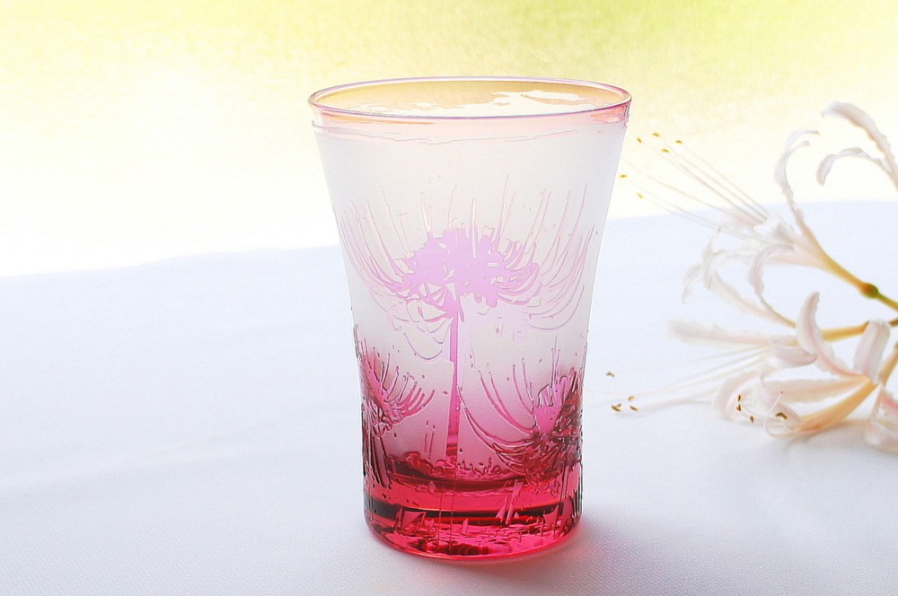 薄紅曼珠沙華タンブラー