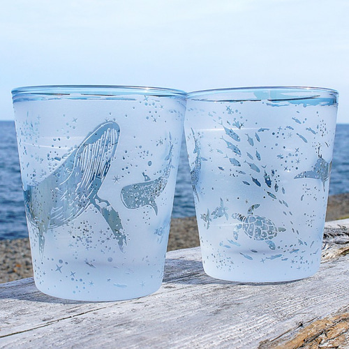 爽快マリン（海の仲間たち） グラス ART空（アートクー） 通販  