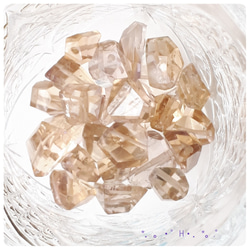 宝石質アメトリン(アメジスト薄め)  ﾀﾝﾌﾞﾙｶｯﾄH 2枚目の画像