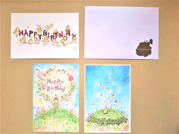 【Happy Birthday☆ポストカード】エンジェルシリーズ（6枚セット） 5枚目の画像