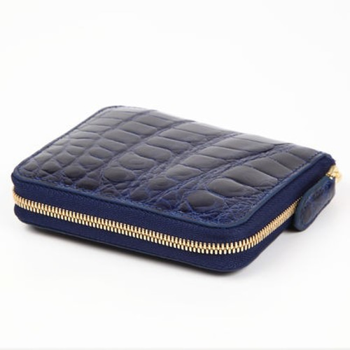 クロコダイル シャイニング加工 ケース 小銭入れ 本物保証 本物保証】クロコダイル シャイニング加工 コインケース 小銭