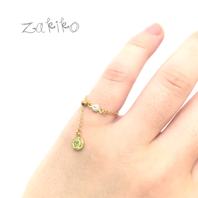 チェーンリング【コイン】 指輪・リング zakiko 通販 2555161
