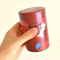 珈琲缶とコーヒーのギフト・JOYFUL RED! 柄 8枚目の画像