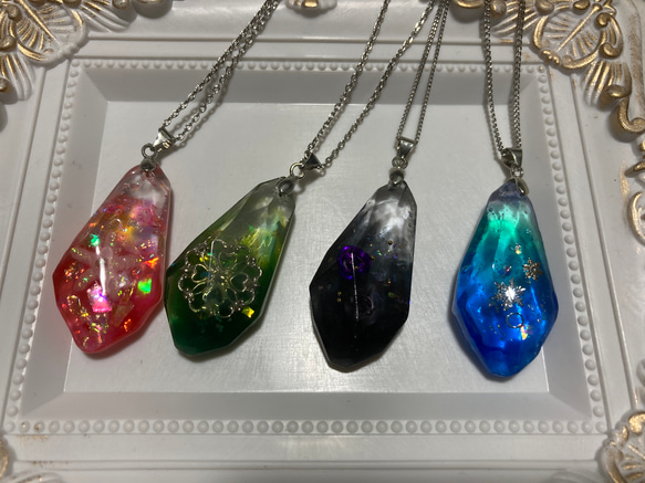 魔導騎士の魔晶石 ネックレス・ペンダント 葉月丸【幻夏庵