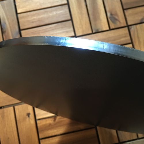 金属ブラシ磨き加工直径35cm9mm厚とクレープトンボミニ、掃除用