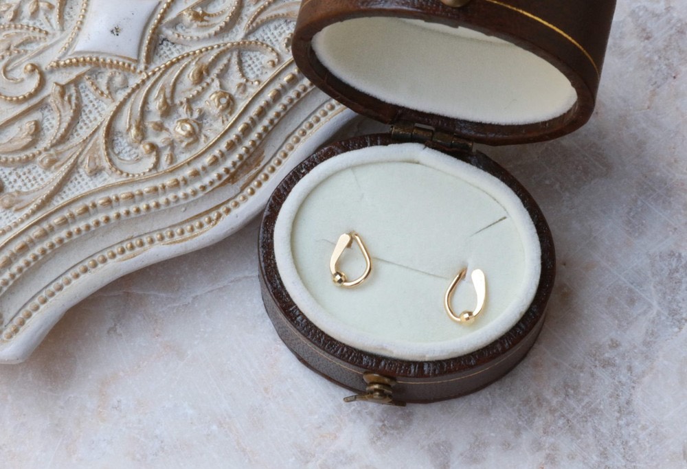 k18   petit  dropピアス 《受注制作》ハーキマーダイヤモンドcharm付き