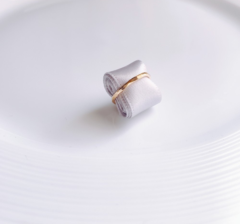 《k18 》イヤーカフ  crescent moon Ⅱ Jojuly