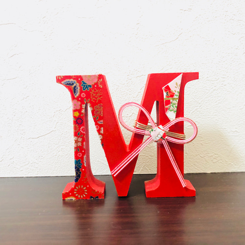 結婚式 前撮り 和装 イニシャルオブジェ オーダーメイド その他