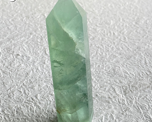 20%OFF グリーンフローライト 85ミリ ポイント tg246 天然石 pinky