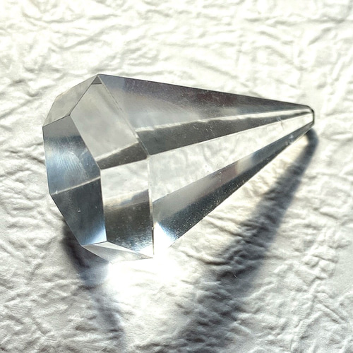 水晶 クリスタルカット nl745 天然石 pinky 通販 8724468